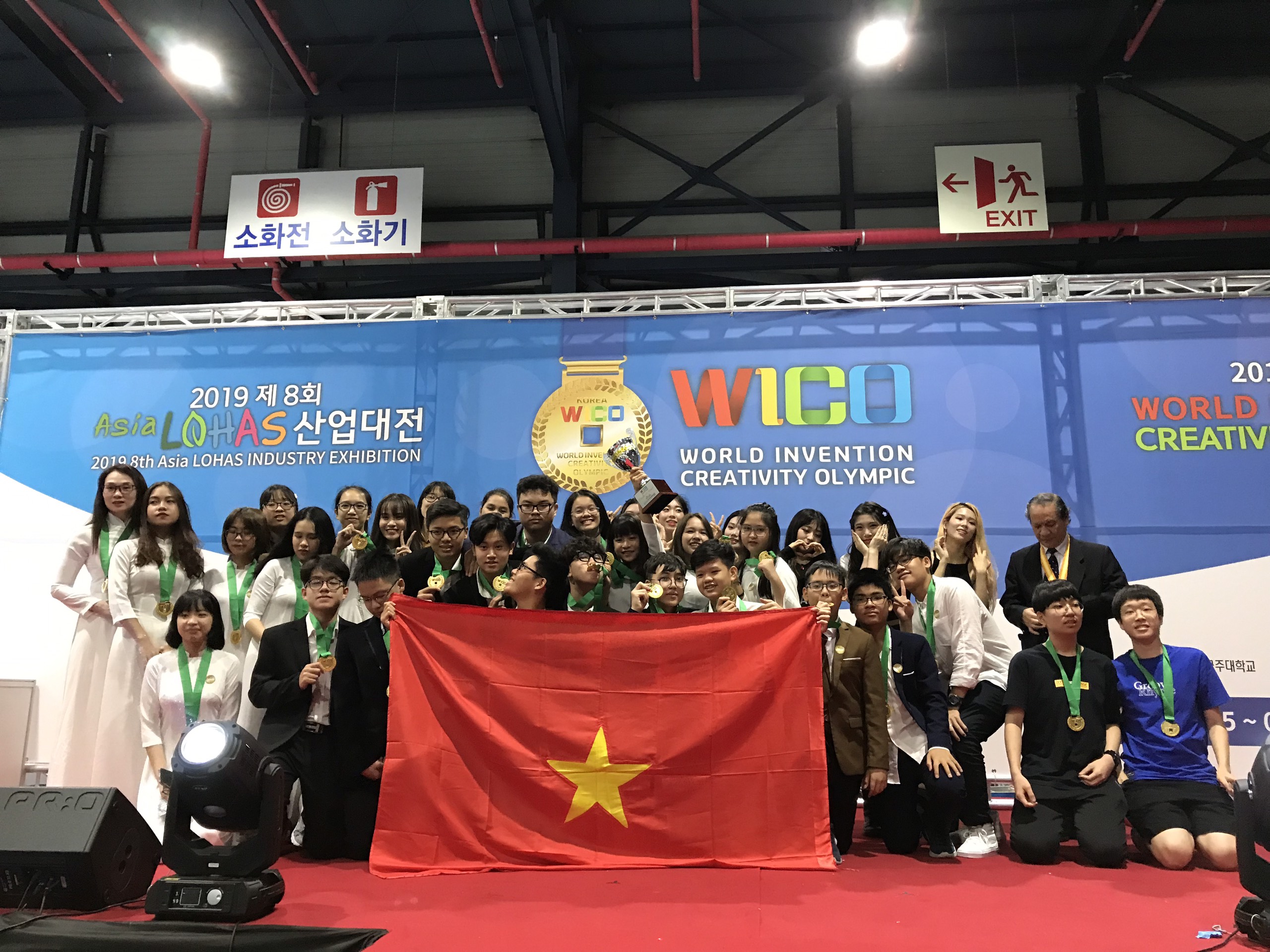 Team RICE giành HCV Olympic Phát minh và Sáng chế Thế giới - WICO 2019