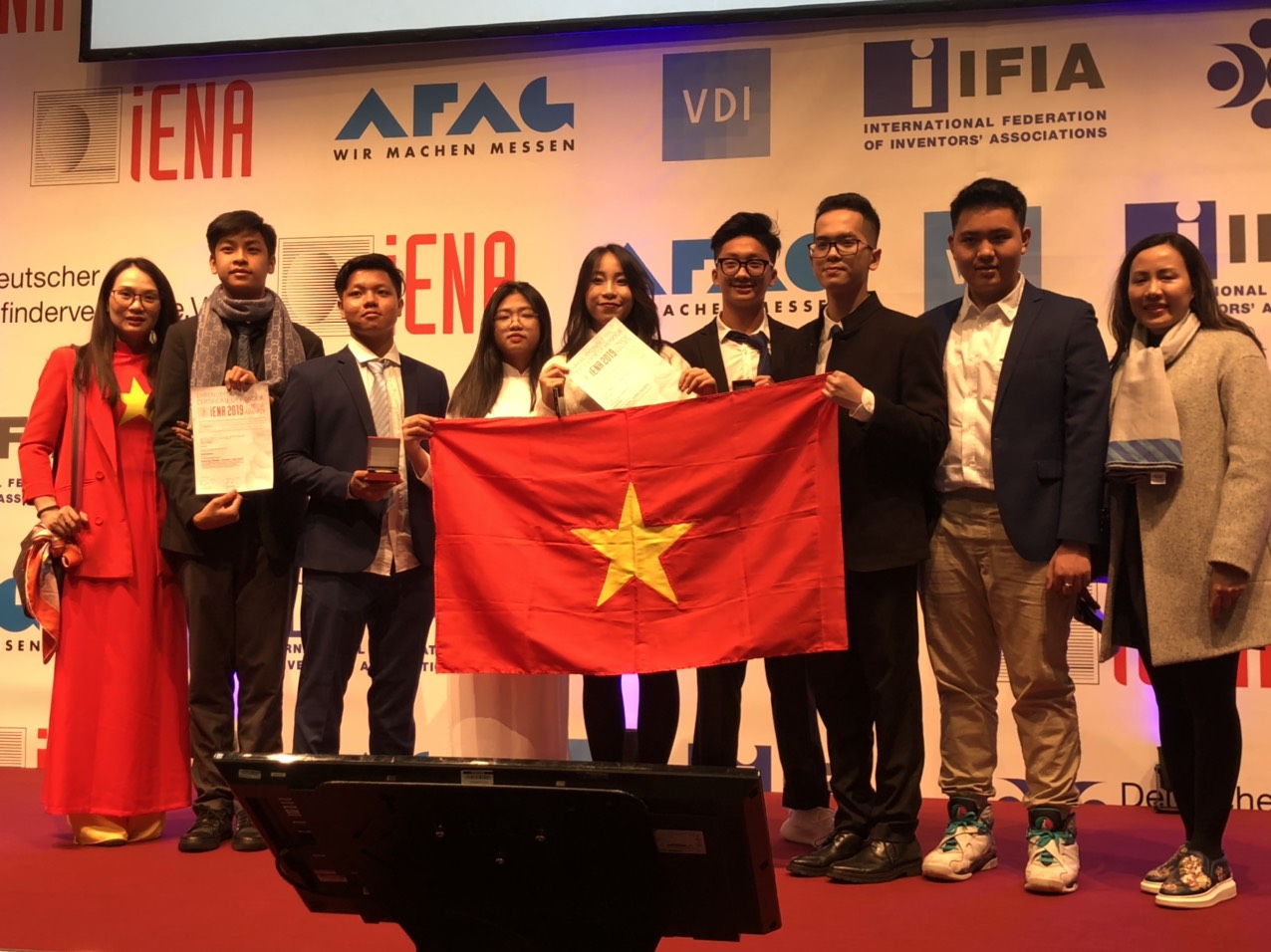 Team RICE has achieved high results at the International Trade Fair of Ideas Inventions New Products (iENA)