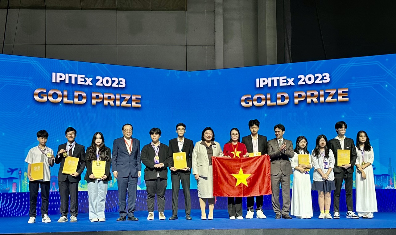 TEAM RICE đạt thành tích cao tại Cuộc thi IPITEx 2023